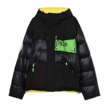 Cropp - Куртка з капюшоном - чорний Cropp - Куртка з капюшоном - чорний