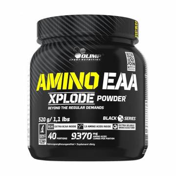 Аминокислоты Olimp Sport Nutrition Amino EAA Xplode Powder Фруктовый пунш, в порошке, 520 г Аминокислоты Olimp Sport Nutrition Amino EAA Xplode Powder Фруктовый пунш, в порошке, 520 г
