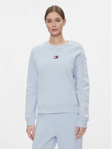 Tommy Jeans Світшот Badge DW0DW17325 Cиній Regular Fit Tommy Jeans Світшот Badge DW0DW17325 Cиній Regular Fit