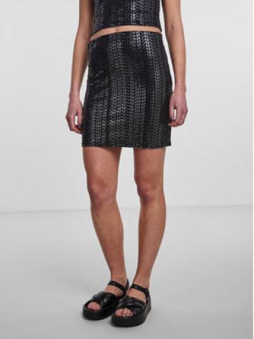 Pieces Cпідниця-міні 17144526 Чорний Regular Fit Pieces Cпідниця-міні 17144526 Чорний Regular Fit