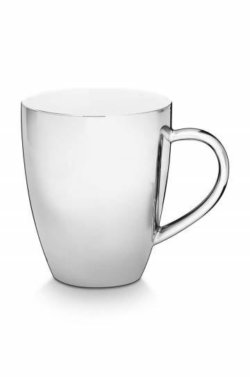 Набор кружек vtwonen Ear Silver 400 ml 2 шт Набор кружек vtwonen Ear Silver 400 ml 2 шт