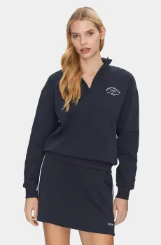 Женская темно-синяя спортивная кофта Синий S Guess V5GQ06.KCS01;A71W