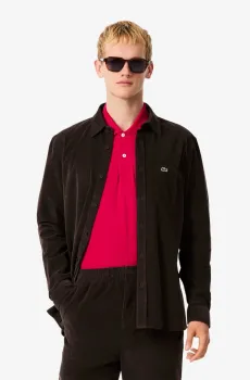 Мужская коричневая рубашка Коричневый 43 Lacoste CH3346SKB