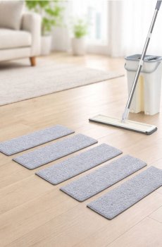 Набір насадок для мопа 5 pack - сірий