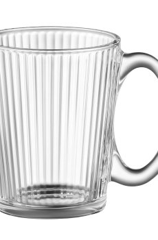 Чашка Ardesto Iceberg, стекло, прозрачная, 290 мл (AR5046)