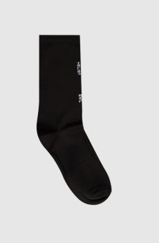 Черные носки с узором логотипа