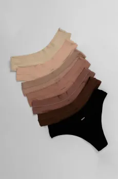 Женские трусики (7 шт) Разноцветный M brabrabra SLZ24602002(7)