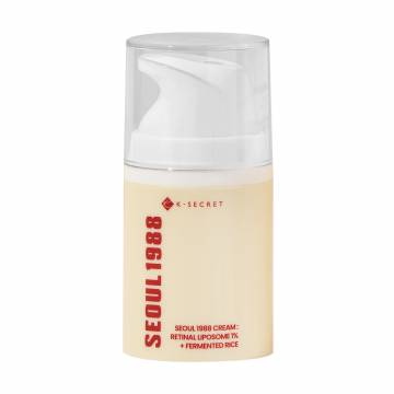 Крем для лица K-SECRET Seoul 1988 Cream: Retinal Liposome 1% + Fermented Rice с ретиналем и ферментированным рисом, 50 мл