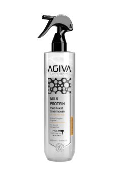 Двухфазный кондиционер-спрей для волос Agiva Milk Protein Two Phase Conditioner с термозащитой, 400 мл