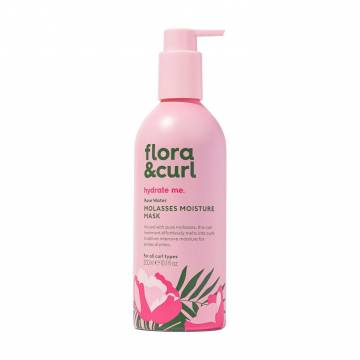 Увлажняющая маска Flora & Curl Hydrate Me Rose Water Molasses Moisture Mask для вьющихся волос, 300 мл Увлажняющая маска Flora & Curl Hydrate Me Rose Water Molasses Moisture Mask для вьющихся волос, 300 мл