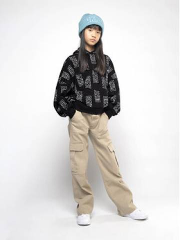 DKNY Світшот D35T13 S Чорний Regular Fit DKNY Світшот D35T13 S Чорний Regular Fit