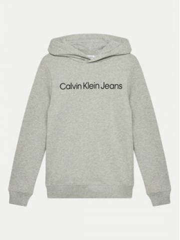 Calvin Klein Jeans Світшот Logo IU0IU00601 Сірий Regular Fit Calvin Klein Jeans Світшот Logo IU0IU00601 Сірий Regular Fit