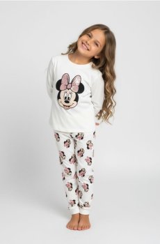 Двокомплектна піжама Minnie Mouse - кремовий