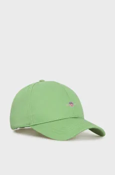 Мужская зеленая кепка COTTON TWILL CAP Зеленый ONESIZE Gant 9900001