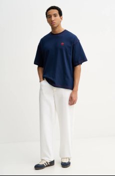 Хлопковая футболка adidas Originals