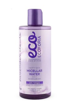 Міцелярна вода Ecoforia Lavender Clouds Happy Skin Micelar Water 3 в 1, 300 мл