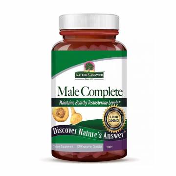 Комплекс для мужчин Natures Answer Male Complete, 120 вегетарианских капсул Комплекс для мужчин Natures Answer Male Complete, 120 вегетарианских капсул