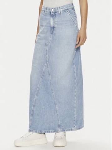 Tommy Jeans Джинсова спідниця Claire DW0DW19294 Голубий Regular Fit Tommy Jeans Джинсова спідниця Claire DW0DW19294 Голубий Regular Fit