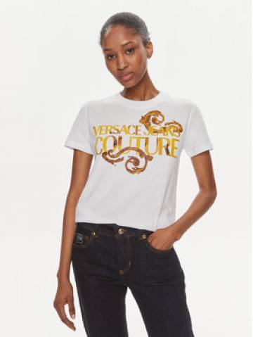 Versace Jeans Couture Футболка 76HAHG00 Білий Slim Fit Versace Jeans Couture Футболка 76HAHG00 Білий Slim Fit