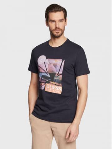 Guess Футболка Sunset Flower M3GI29 I3Z14 Cиній Slim Fit Guess Футболка Sunset Flower M3GI29 I3Z14 Cиній Slim Fit