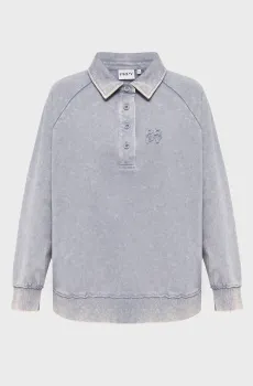 Женское голубое поло Голубой S PRPY PWSPPOLGOK0003