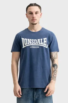 Мужская синяя футболка STOFA Синий XL Lonsdale 117535