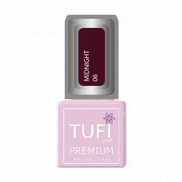 Гель-лак для ногтей Tufi profi Premium Midnight 06 Давленная фиалка, 8 мл Гель-лак для ногтей Tufi profi Premium Midnight 06 Давленная фиалка, 8 мл