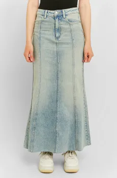 Женская голубая джинсовая юбка Голубой 32 Tally Weijl SSKDELUBI