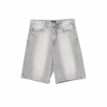 Cropp - Вільні джинсові шорти - light grey Cropp - Вільні джинсові шорти - light grey