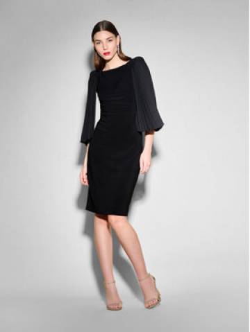 Joseph Ribkoff Коктейльна сукня 233766 Чорний Slim Fit Joseph Ribkoff Коктейльна сукня 233766 Чорний Slim Fit