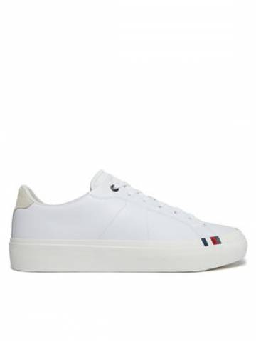 Tommy Hilfiger Снікерcи Thick Vulc Low Premium Lth FM0FM04881 Білий Tommy Hilfiger Снікерcи Thick Vulc Low Premium Lth FM0FM04881 Білий