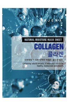 Тканевая маска для лица ORJENA Natural Moisture Mask Sheet Collagen с коллагеном, 23 мл