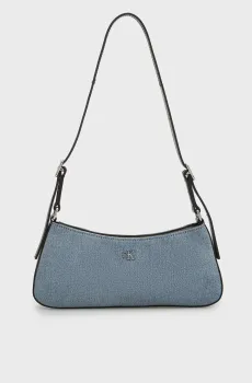 Женская голубая сумка DENIM SMALL Голубой ONESIZE Calvin Klein LV04F3883G