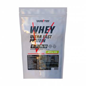 Протеин Vansiton Whey Ultra Fast Protein Яблочный пирог, 3.2 кг Протеин Vansiton Whey Ultra Fast Protein Яблочный пирог, 3.2 кг