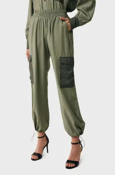 Женские оливковые карго Оливковый S Mexx MF007004041W