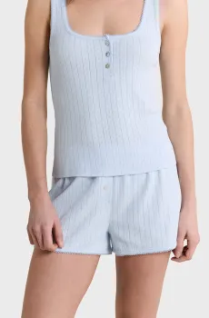 Женские голубые шорты KATELL Голубой XS Etam 6557735