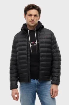Мужская черная куртка CORE PACKABLE RECYCLED Черный 3XL Tommy Hilfiger MW0MW39990