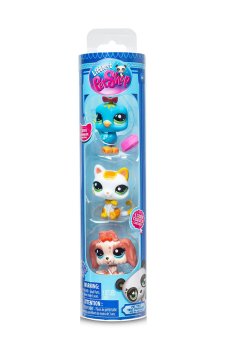 Уценка! Игровой набор Littlest Pet Shop Настроение города, 5*4*5 см, от 4 лет, 7 элементов (00551)