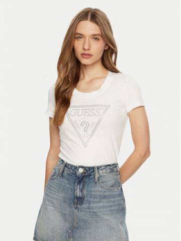 Guess Футболка W5RI11 J1314 Білий Regular Fit Guess Футболка W5RI11 J1314 Білий Regular Fit