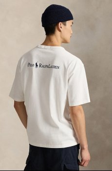 Хлопковая футболка Polo Ralph Lauren Tee