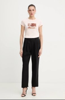 Хлопковая футболка Armani Exchange