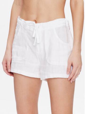 BDG Urban Outfitters Шорти з тканини BDG LINEN 5 POCKET SHORT 76475557 Білий Fitted Fit BDG Urban Outfitters Шорти з тканини BDG LINEN 5 POCKET SHORT 76475557 Білий Fitted Fit