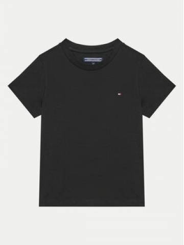 Tommy Hilfiger Футболка KB0KB04140 Чорний Regular Fit Tommy Hilfiger Футболка KB0KB04140 Чорний Regular Fit
