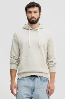 Мужское бежевое худи Бежевый XL Guess M6YQ36.K4243;G9H6