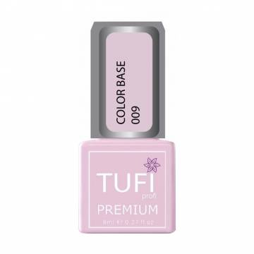 База для гель-лака Tufi profi Premium Color Base 009 Полупрозрачный розовый беж, 8 мл База для гель-лака Tufi profi Premium Color Base 009 Полупрозрачный розовый беж, 8 мл