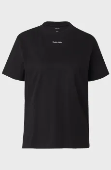 Женская черная футболка SS 20s CLASSIC LOGO Черный XS Calvin Klein LV147C857G