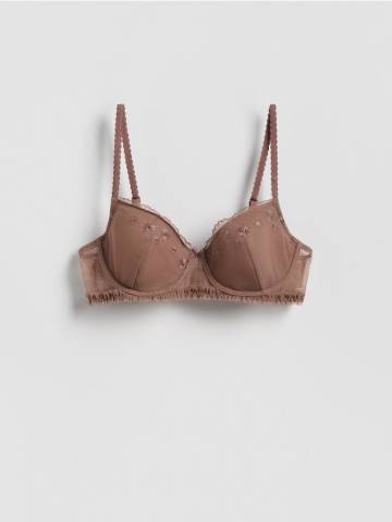 Reserved - LADIES` BRASSIERE - золотисто-коричневий - 197EZ-82X Reserved - LADIES` BRASSIERE - золотисто-коричневий - 197EZ-82X