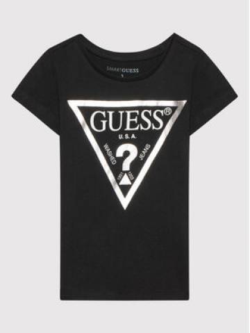 Guess Футболка K73I56 K8HM0 Чорний Regular Fit Guess Футболка K73I56 K8HM0 Чорний Regular Fit