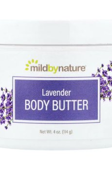 Масло для тела mild by nature Lavender Body Butter с лавандой, 114 г