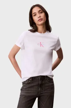 Женская белая футболка Белый M Calvin Klein Jeans LV047C856G